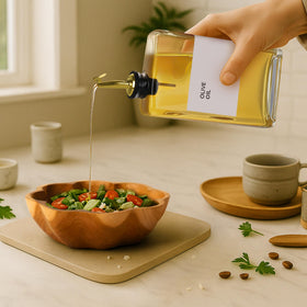 Spaceneat drip-free pour spout minimizes drips during use