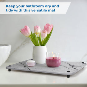 Spaceneat mat close-up texture highlights premium diatomite material and durability.