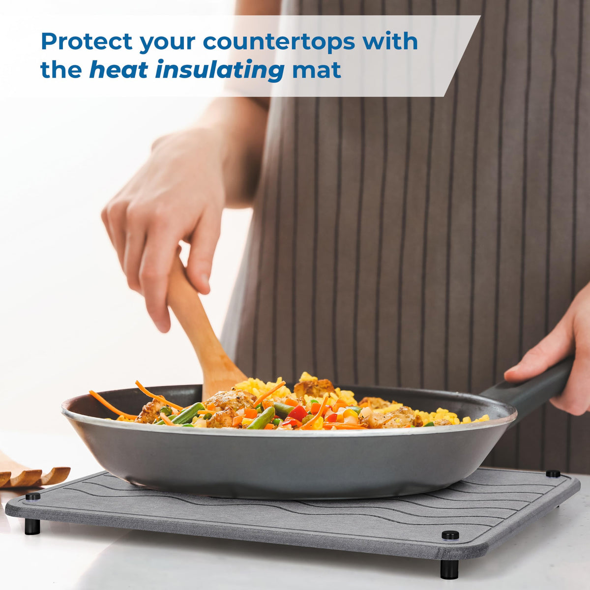 Spaceneat diatomite construction dries dishes while protecting surfaces