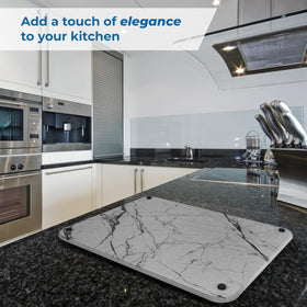 Spaceneat heat-resistant surface protects counters after hot pans.