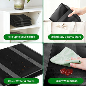 SpaceWhisper foldable design stores neatly in car or purse