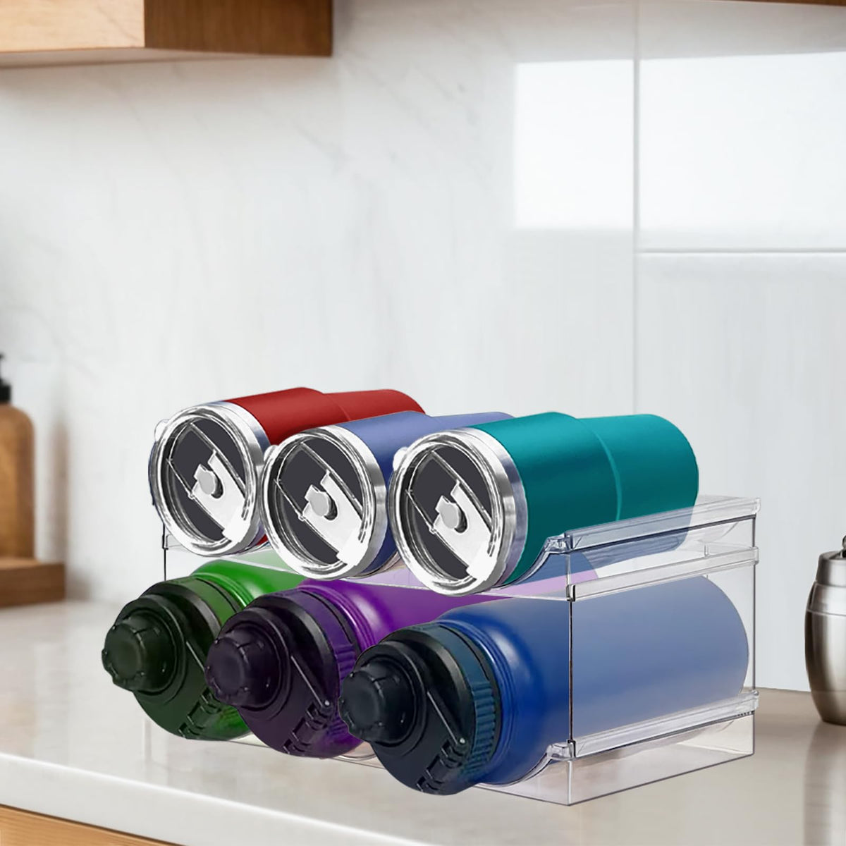 Spaclear compact dimensions fit kitchen cabinets, pantries, or RV storage.