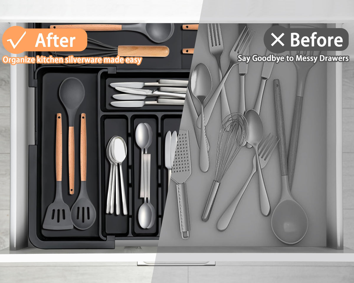 Spaclear versatile organizer suitable for cosmetics or office supplies.
