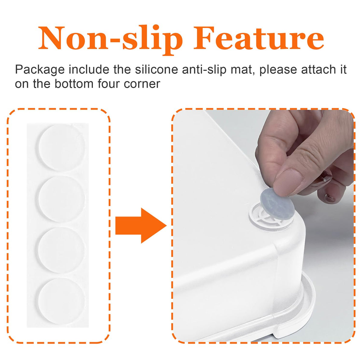 Spaclear drawer-fit size example highlighting wider compatibility with drawers.