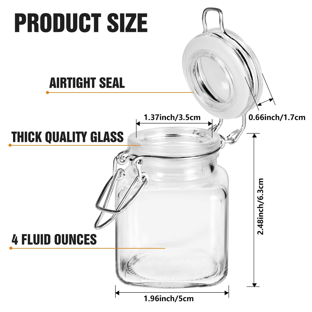 SPANLA spice jars with labels for easy organization and quick identification.