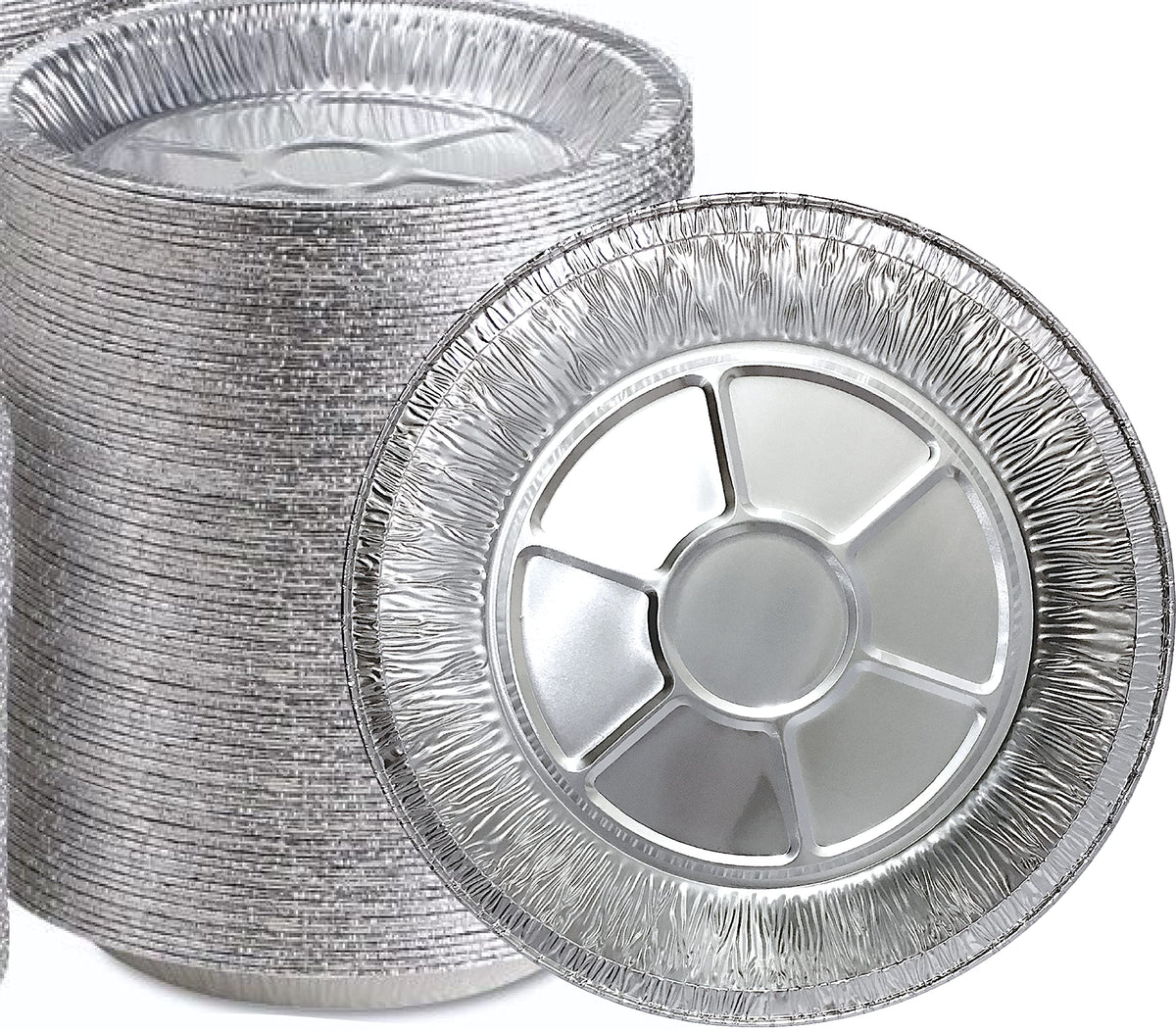 Spare Essentials 9-inch pie pan foil for even baking and easy takeout.