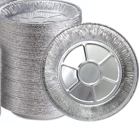 Spare Essentials 9-inch pie pan foil for even baking and easy takeout.