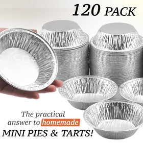 Spare Essentials disposable pie pans ideal for quick cleanup after meals.