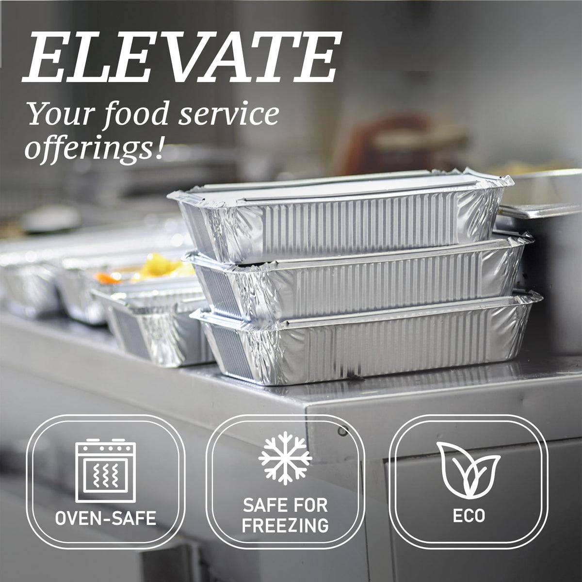 Spare Essentials freezer-safe aluminum pan preserving freshness for freezing meals
