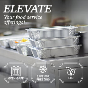 Spare Essentials freezer-safe aluminum pan preserving freshness for freezing meals