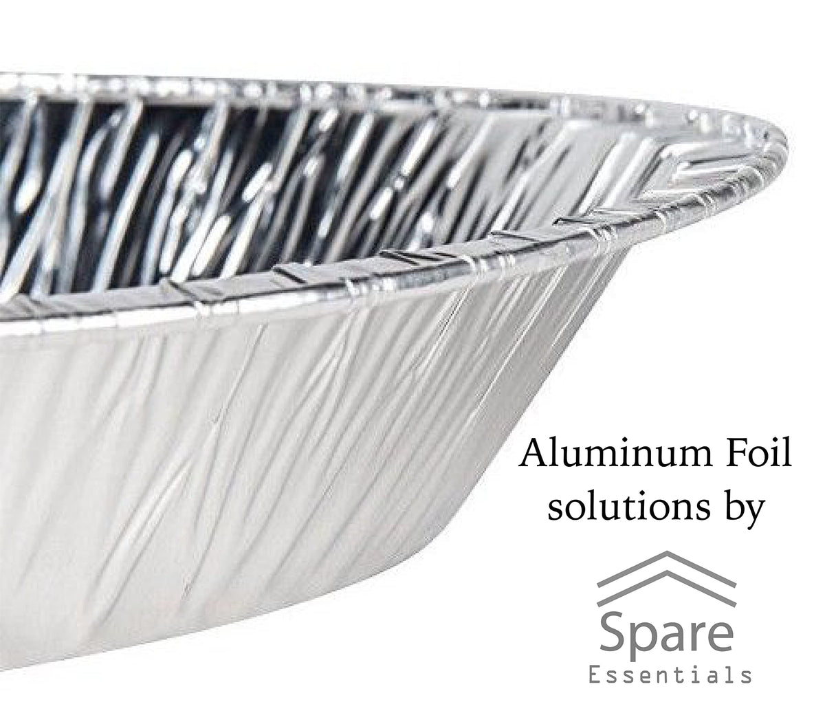 Spare Essentials quiche and tart pans for oven-to-table serving.