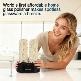 Sparkleve replaceable brushes extend cleaning life and simplify maintenance.