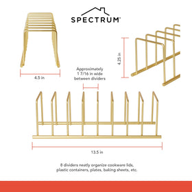 Spectrum Euro daily-use drying rack showcases easy air drying of dishes.