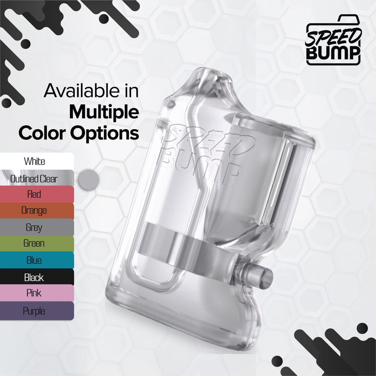 SPEED BUMP compact spice bullet ideal for travelers and cooks.
