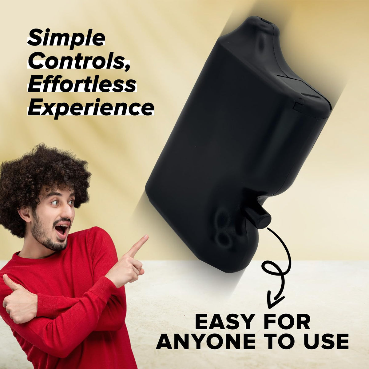 Speed Bump fine powder dispenser durable and easy to use anywhere.