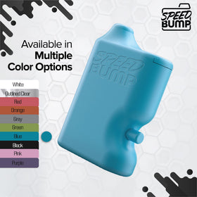 Speed Bump portable spice dispenser blue packaged showcases versatile kit.