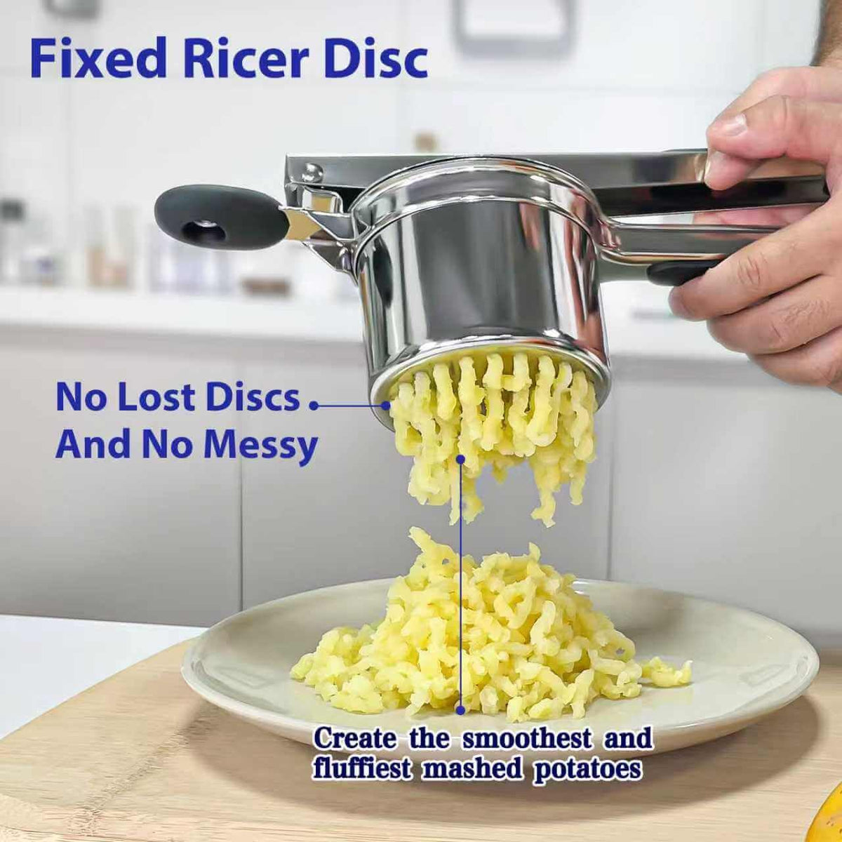 SPEENSUN ricer is dishwasher safe for quick cleanup