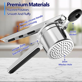 SPEENSUN heavy-duty stainless steel body resists stains and rust