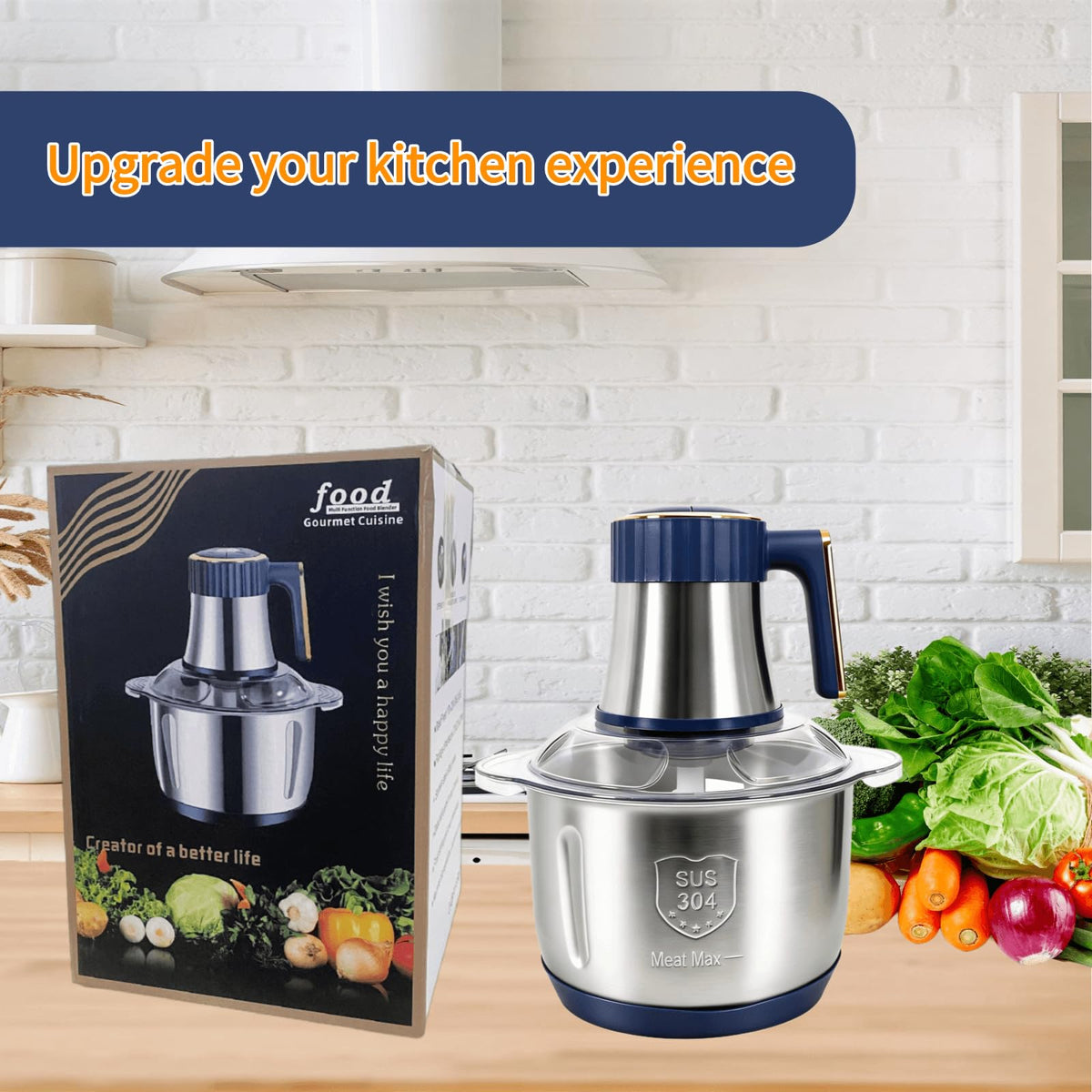 SPEHKAOO easy-clean detachable parts after meal prep.
