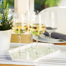 Spiegelau Style Crystal White Wine Glasses—home bar essential for a polished entertaining experience