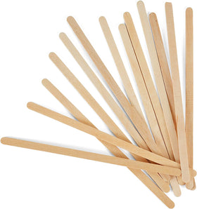 Spixir pack of 500 wooden coffee stirring sticks for daily use.