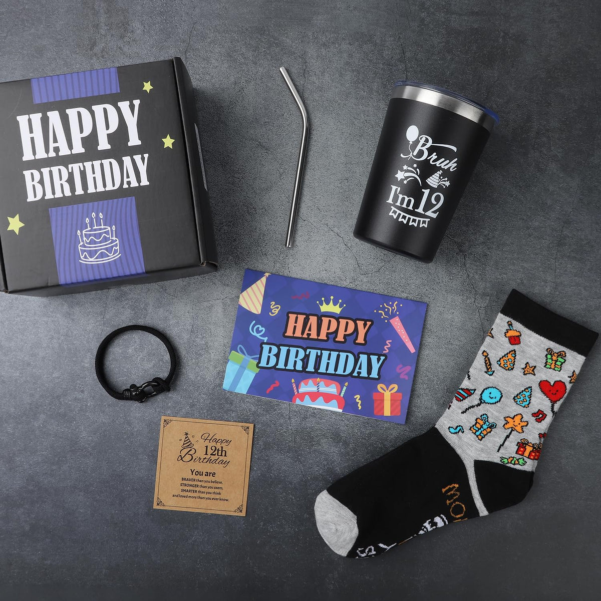 Splandiant gift box open inside showing five premium items