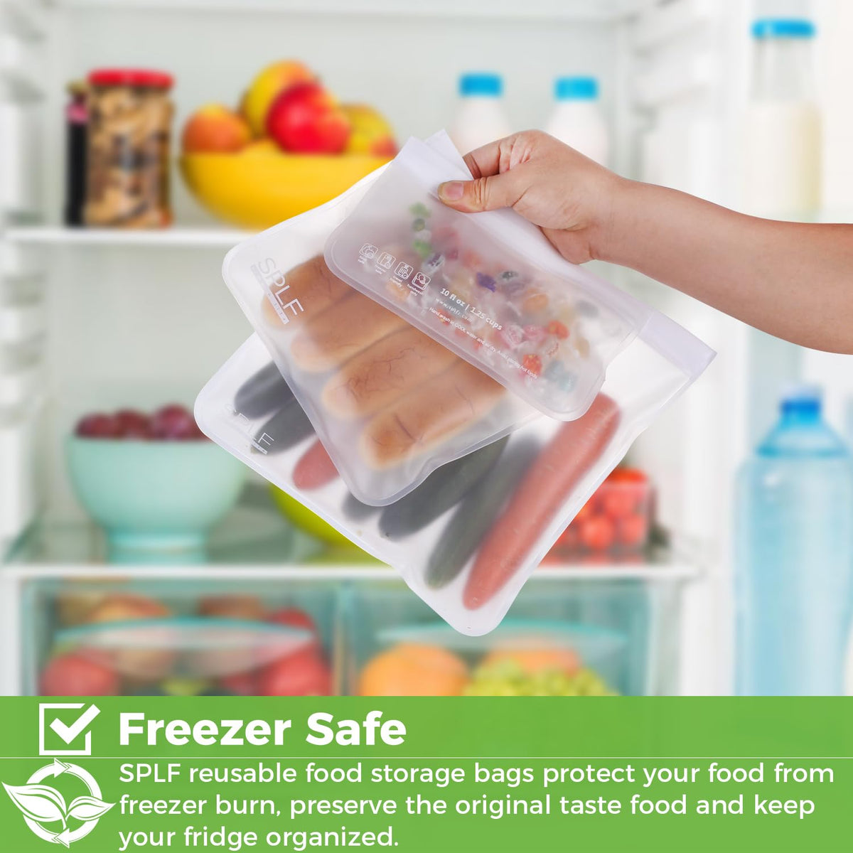 SPLF multi-purpose bags store cosmetics, jewelry and toiletries.