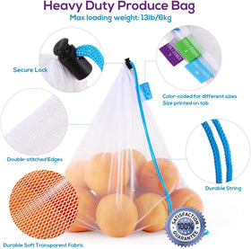 SPLF clear mesh shows contents for quick inspection and sorting.