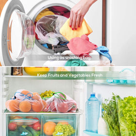 SPLF organized storage for fruits, veggies, and small items at home.