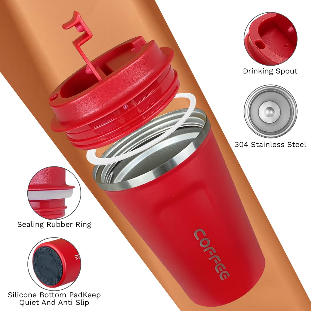 SPLMIFA stainless steel vacuum insulation keeps drinks hot or cold