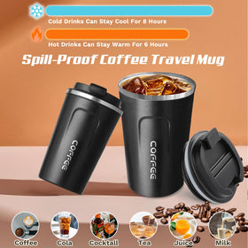 SPLMIFA stainless steel vacuum insulated cup preserves temperature