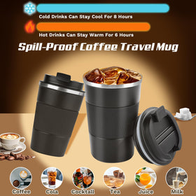SPLMIFA mug lid opened, easy one-handed sipping on the move
