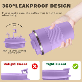SPLMIFA wide-mouth design allows easy cleaning and ice addition.