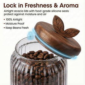 Splotiva airtight lids with silicone seal preserve contents.