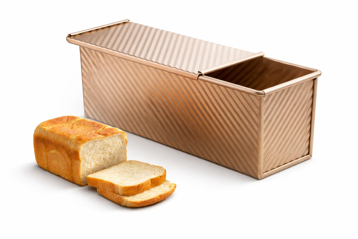 Spmarkt bread pan with non stick interior for easy loaf release