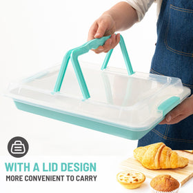 Spmarkt ceramic non-stick coating pan enabling easy release and quick cleanup.