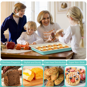 Spmarkt full-batch Texas sheet cake ready surface with frosting space.