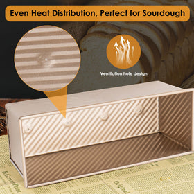 Spmarkt PFTE-PFOA-free baking pan keeps pastries healthy.
