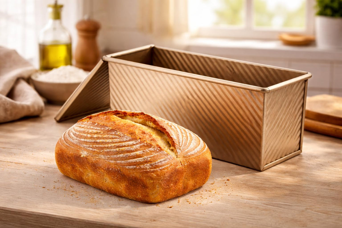 Spmarkt pullman lid on the pan preserves freshness and moisture