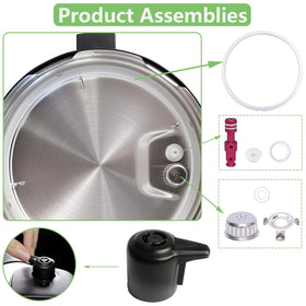 SPNKMJUJ float valve gasket set ensures tight seals on multiple gaskets