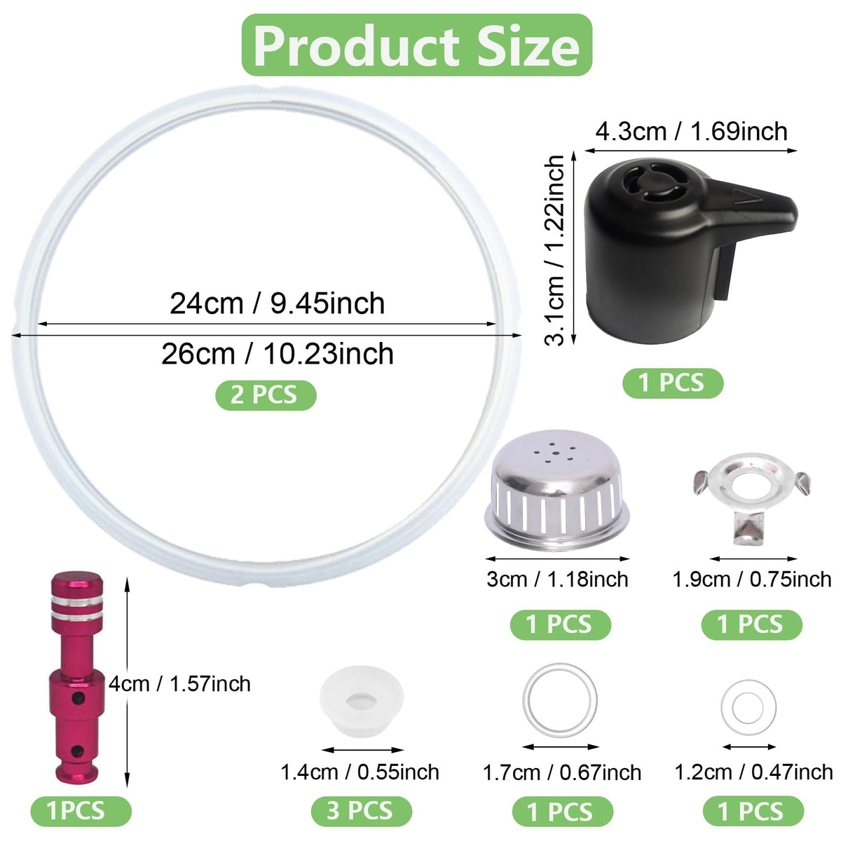 SPNKMJUJ steam release valve for safe venting and easy setup