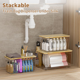 Versatile placement for kitchen, laundry, or pantry storage.