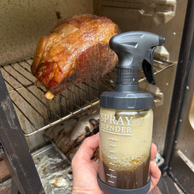 SprayBlender BPA-free materials ensure safe handling and mixing.