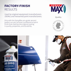 SprayMax 1K Spot Blender before-after shows smoother edge melt-in