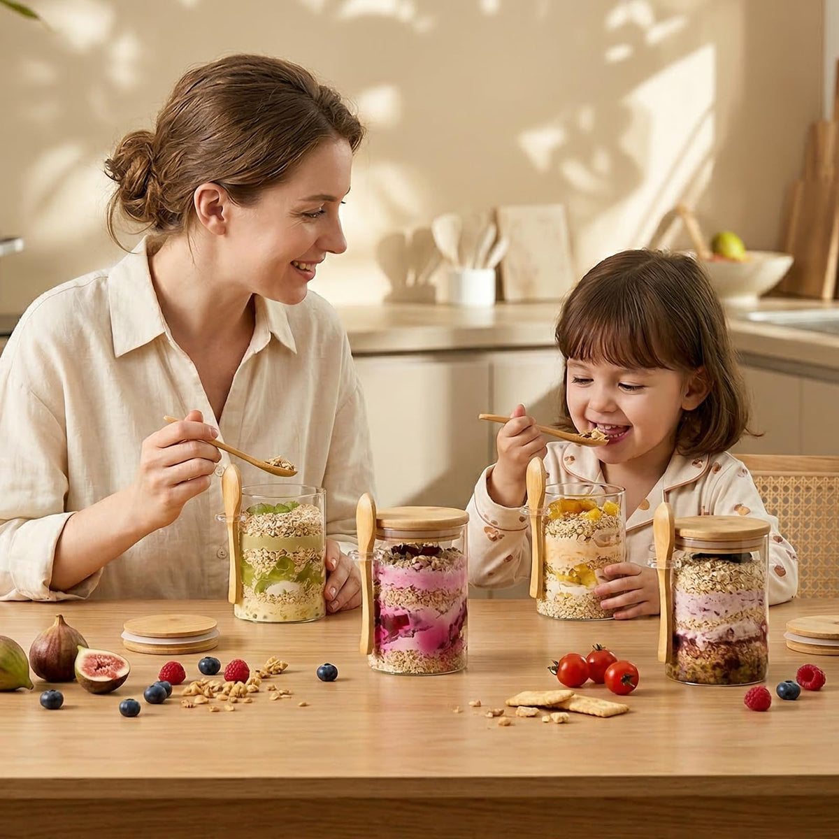 Spreccio 9-piece jar collection offers stylish pantry storage options