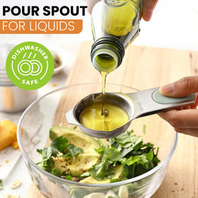 Spring Chef 1/8 to 1 cup sizes cover common recipes.