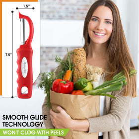 Spring Chef built-in blemish remover for easy surface prep.