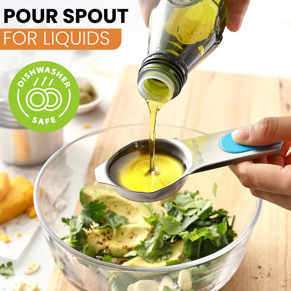 Spring Chef compact nesting design keeps your drawer organized