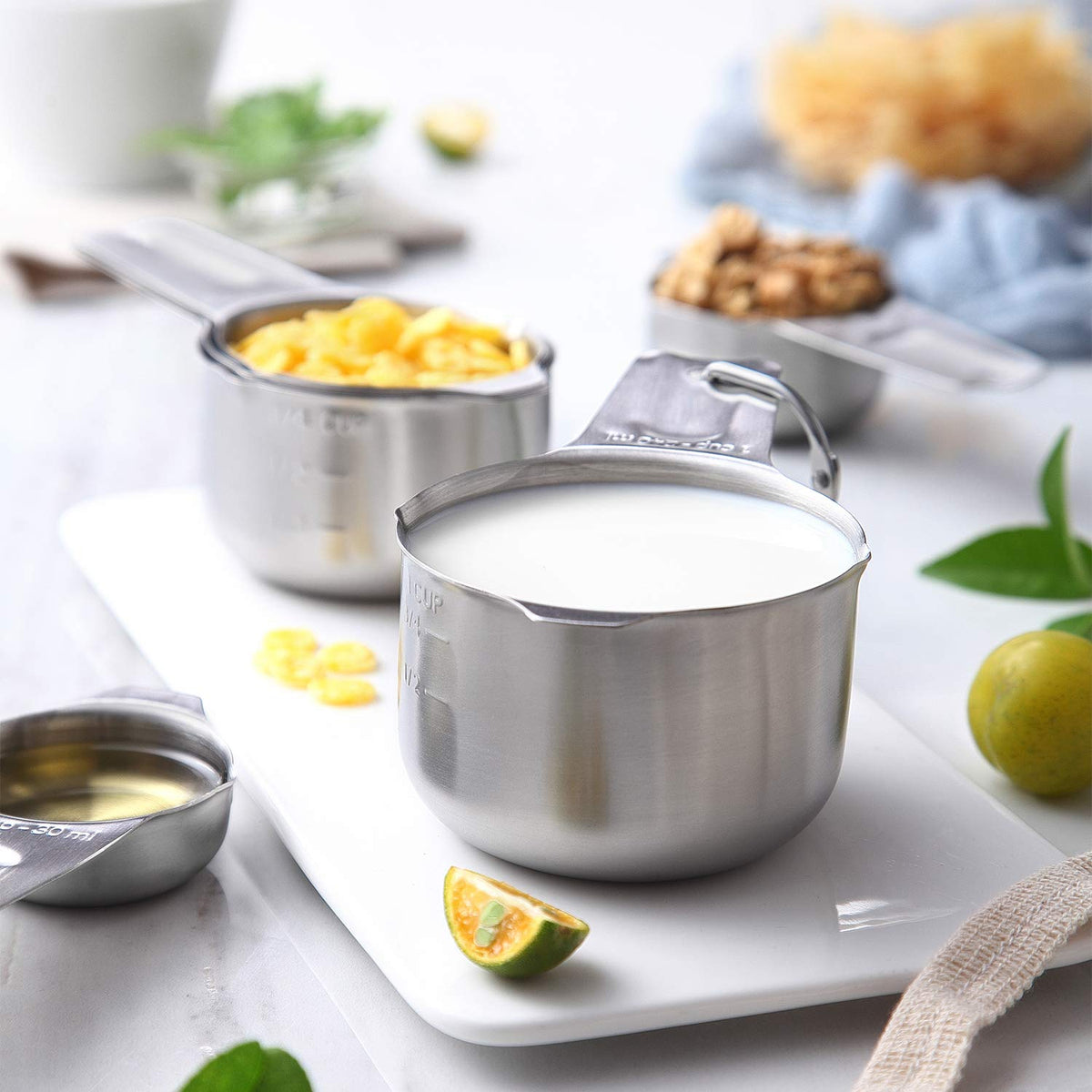 Spring Chef measuring tools simplify prep and reduce waste.