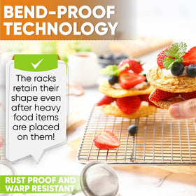 Spring Chef cooling rack doubles as a drying rack